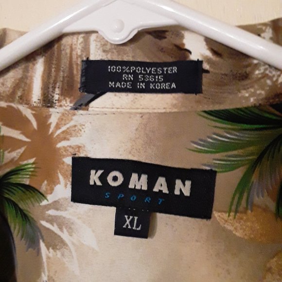 Koman Sport Hawaiian Shirt - Picture 3 of 3